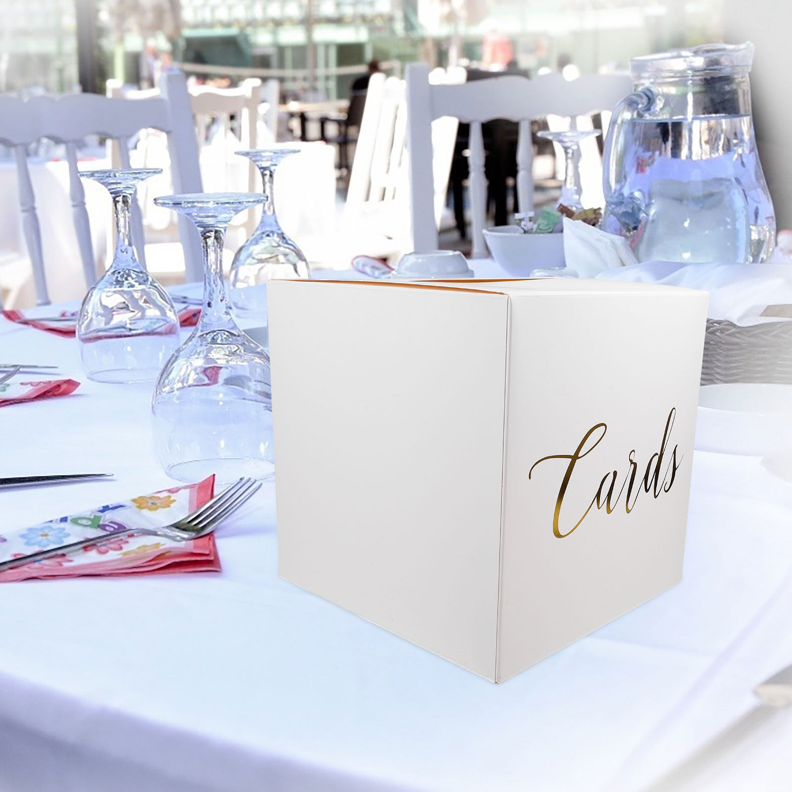 1 ชุด กล่องใส่การ์ดแต่งงาน กล่ - Wedding Card Box บทวิจารณ์และราคา