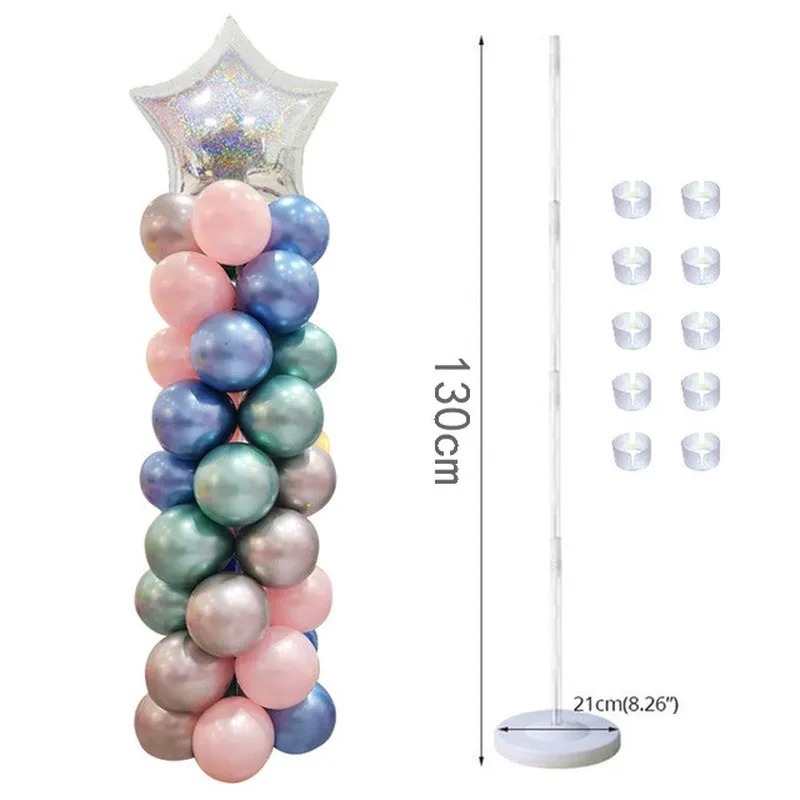 ชุดเสาบอลลูนสูง 130 ซม. สำหรับ - Wedding Decor Supply Store บทวิจารณ์และราคา