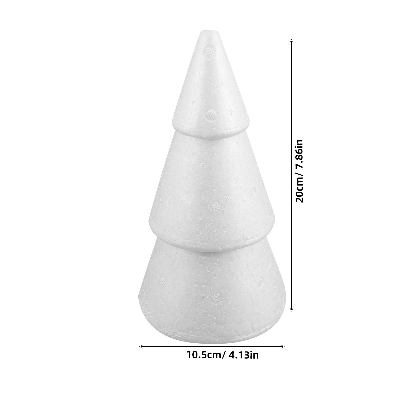 2 ชิ้น กรวยต้นไม้โฟมโพลีสไตรีน - Wedding Decor Supply Store บทวิจารณ์และราคา