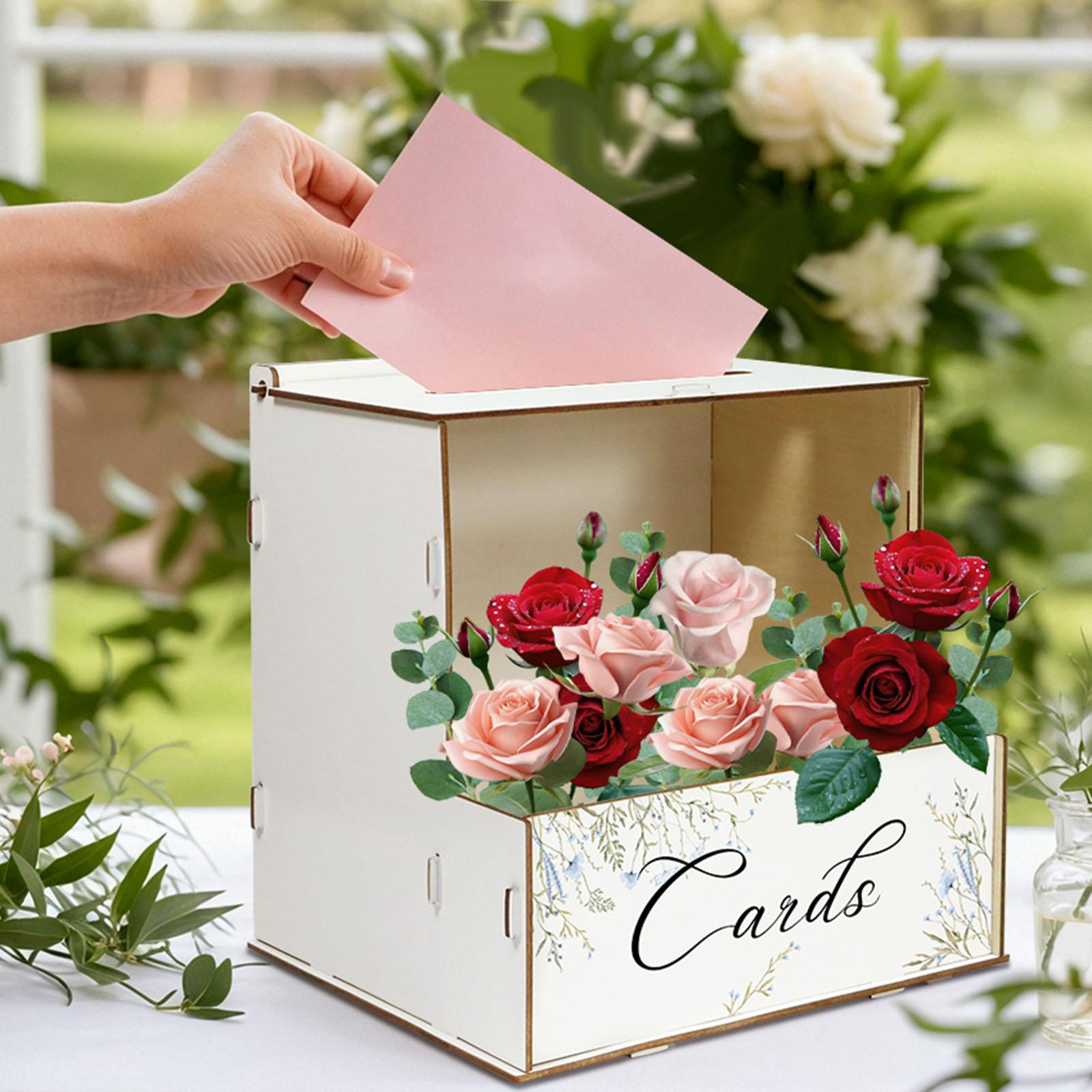 กล่องใส่การ์ดแต่งงานสไตล์รัสติ - Wedding Card Box บทวิจารณ์และราคา