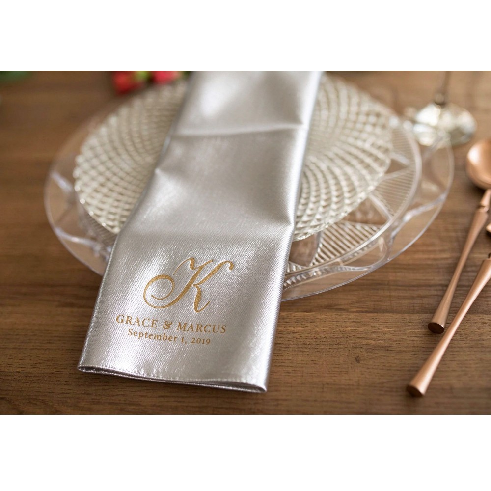 ผ้าเช็ดปากสำหรับงานค็อกเทล 100 - Table Number Gold บทวิจารณ์และราคา